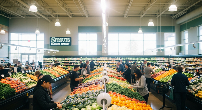 【即時新聞】Sprouts Farmers Market獲利優於預期但營收未達標，股價逆勢上漲2％