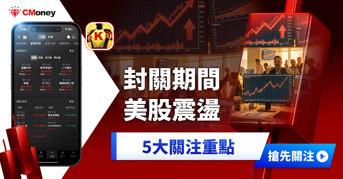 【投資必看】封關期間美股震盪，「5大重點」掌握紅盤行情！