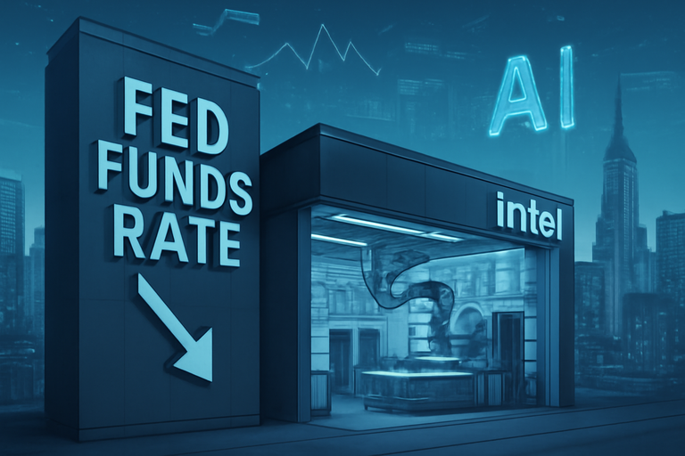 【美股動態】英特爾降息預期升溫受惠焦點