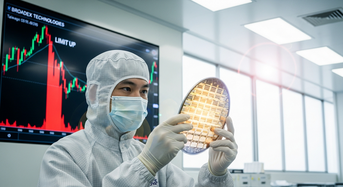 【即時新聞】波若威開紅盤奔漲停!受惠美股CPO熱潮單日漲幅近10%