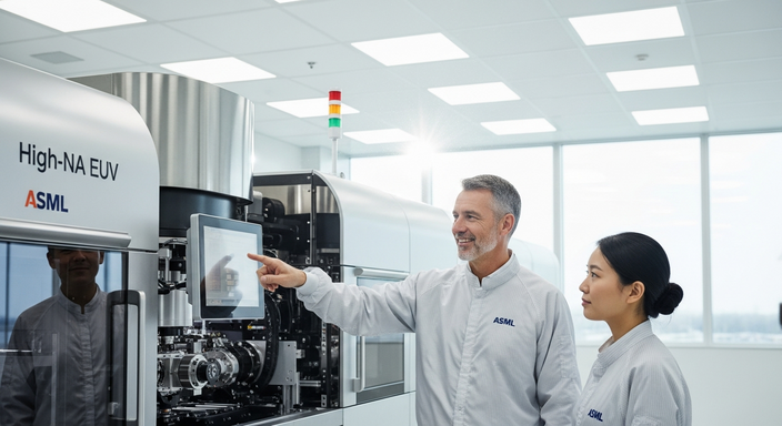 【即時新聞】ASML(ASML)新技術將使EUV產能躍升50%鞏固晶片設備霸主地位