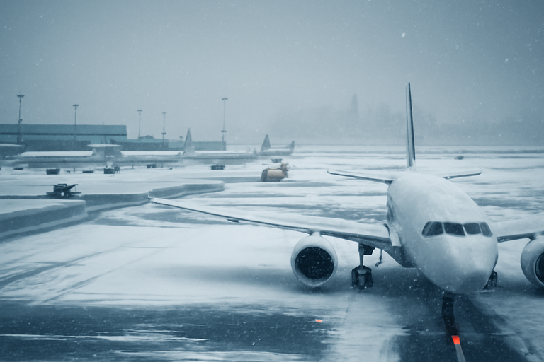 【即時新聞】暴風雪重創美東交通!達美航空宣布暫停紐約波士頓營運,全美逾8500航班取消
