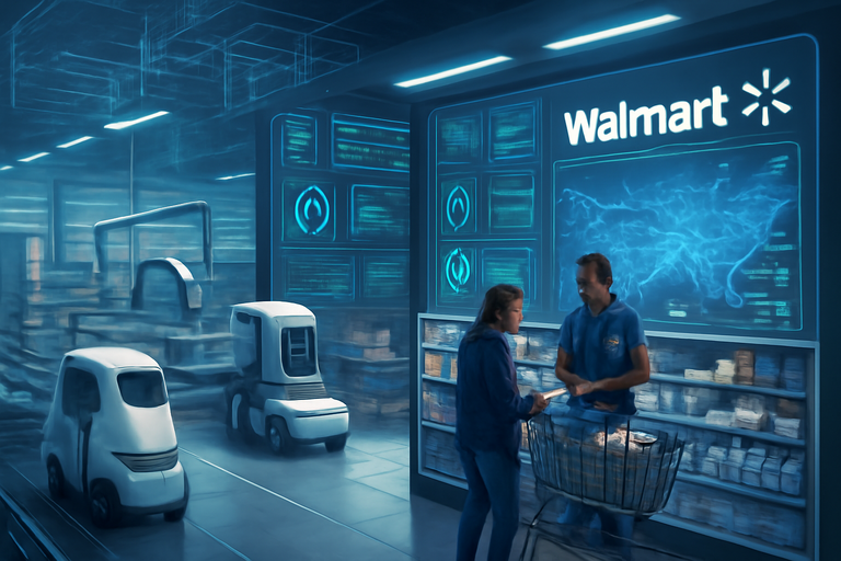 【美股動態】沃爾瑪AI加速自動化,兆元市值具續航力