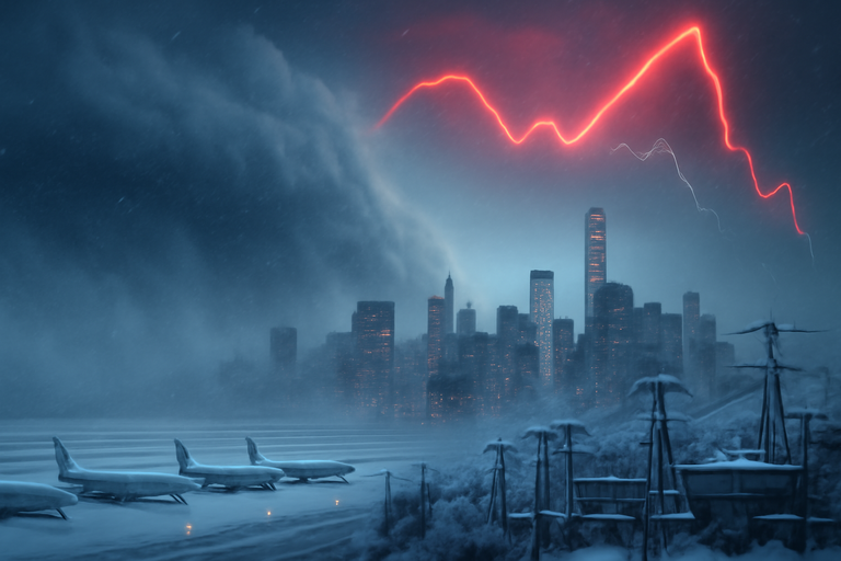 【即時新聞】美國東北部強烈風暴來襲，航空物流受阻與能源需求波動成焦點