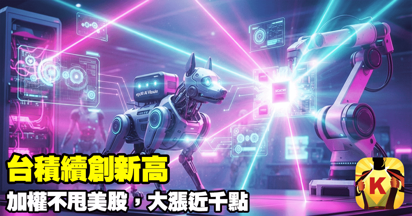 【台股盤後】台積飆新高,加權不甩美股大漲近千點