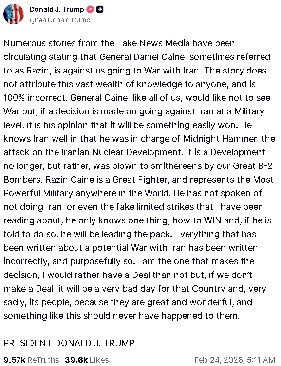 【匯金油整理】川普：「輕舉妄動者恐面臨更高關稅！」