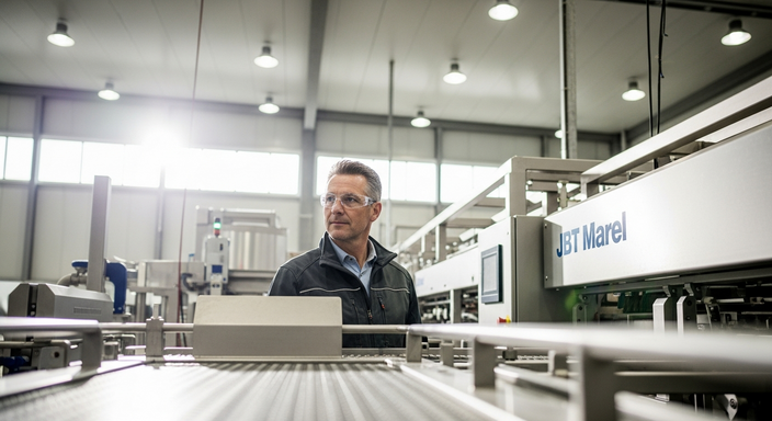 【即時新聞】JBT Marel 看好 2026 獲利大增 29%,家禽需求與併購綜效成雙引擎