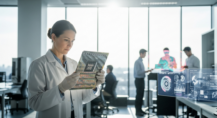 【即時新聞】微軟重挫後高盛力挺自研晶片策略，點名Maia 200將成關鍵獲利引擎