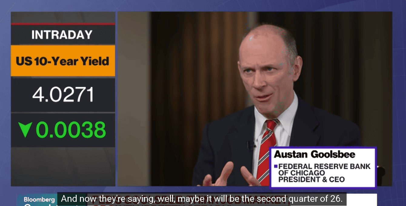 【匯金油整理】庫克：「中性利率可能高於疫前水平」