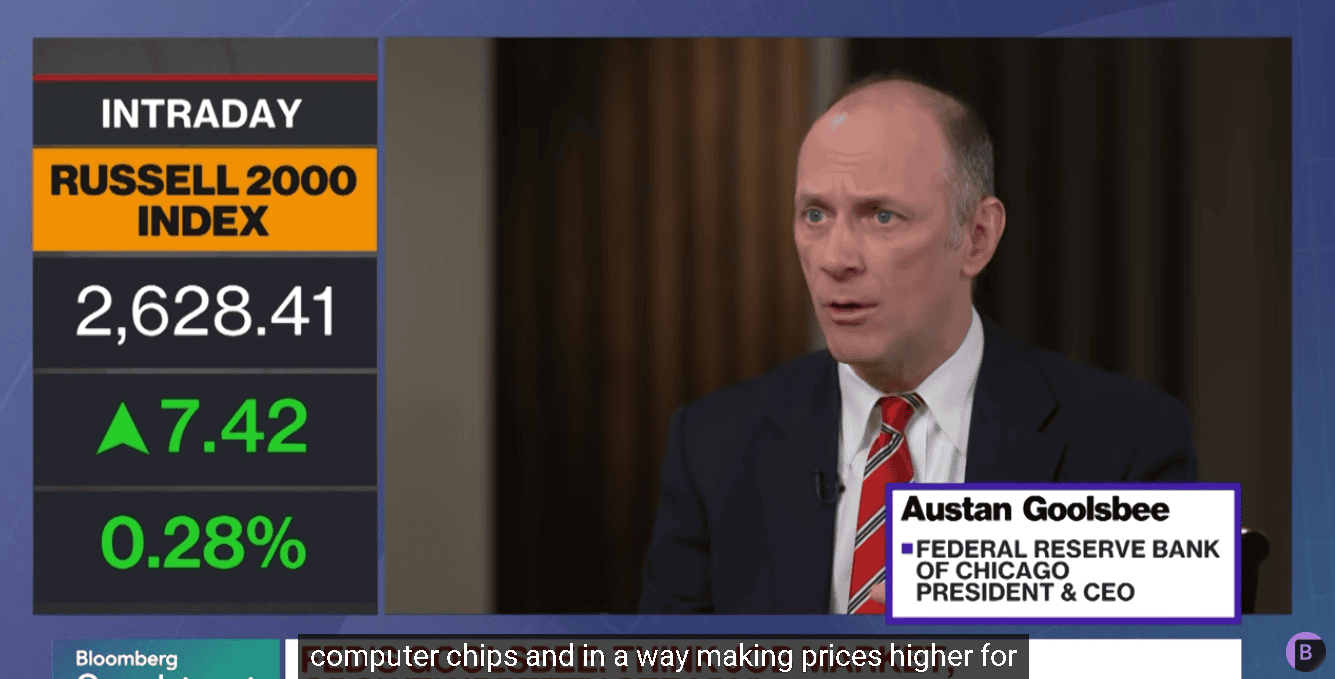 【匯金油整理】庫克：「中性利率可能高於疫前水平」