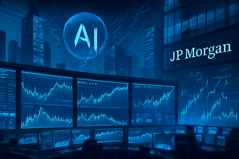【美股動態】摩根大通警告市場泡沫風險再現,AI影響金融業