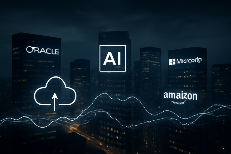 【美股動態】甲骨文股價波動反映AI泡沫破裂風險