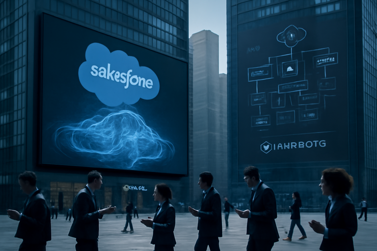 【美股動態】賽富時AI代理人點火反攻