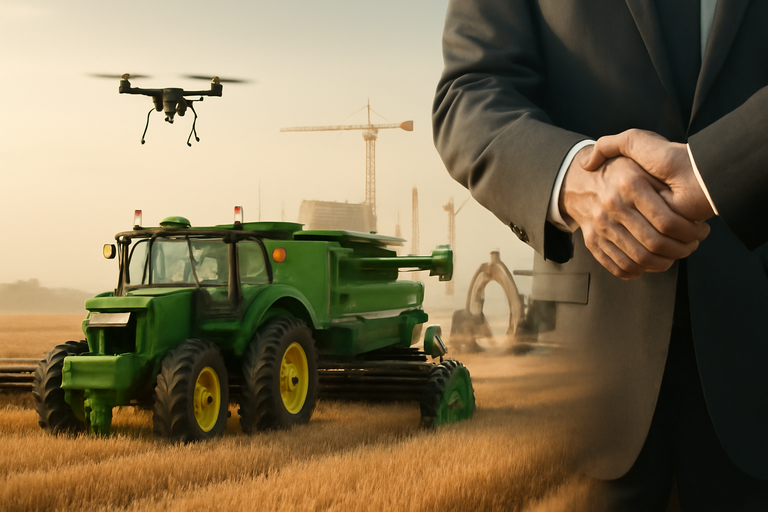 【美股動態】Deere股價回跌，股息政策穩定吸引長期投資人