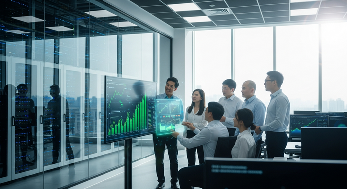 【即時新聞】輝達財報優於預期且財測強勁，資料中心營收激增帶動盤後股價上揚