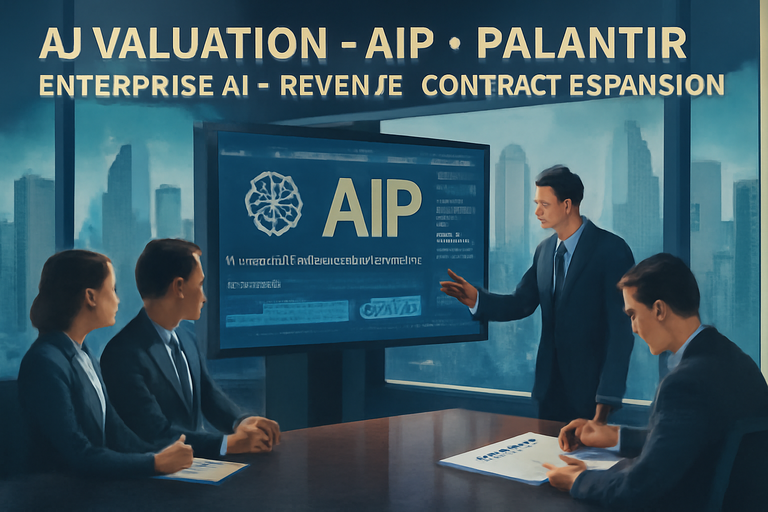 【美股動態】帕蘭提爾AIP點火採用潮，估值高仍有空間