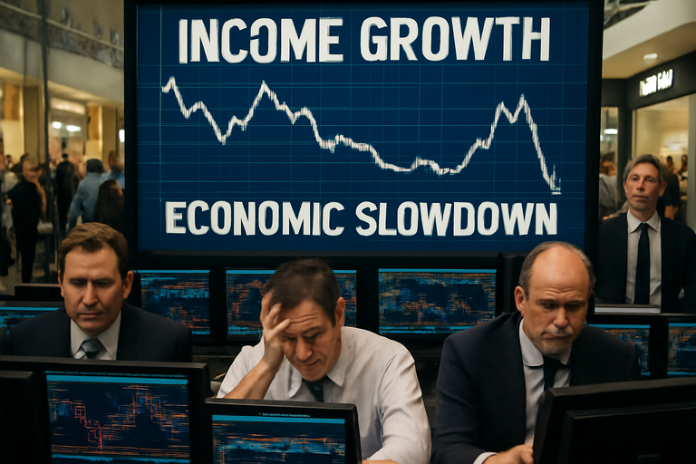 【美股動態】個人所得增長趨緩影響市場情緒