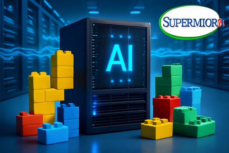 【美股動態】美超微估值仍低,AI伺服器動能強