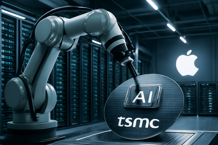 【美股動態】台積電受惠AI多點開花，蘋果擴單點燃長線
