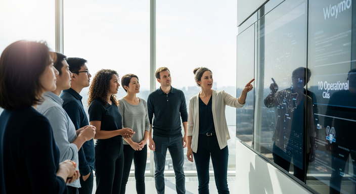 【即時新聞】Alphabet自駕Waymo攻10城，週單破40萬，股價爆量