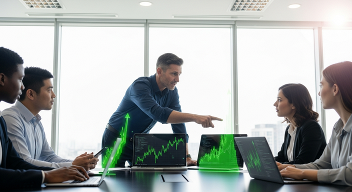 【即時新聞】納斯達克指數開低走高震盪劇烈，微策略與輝達領軍科技股逆勢突圍