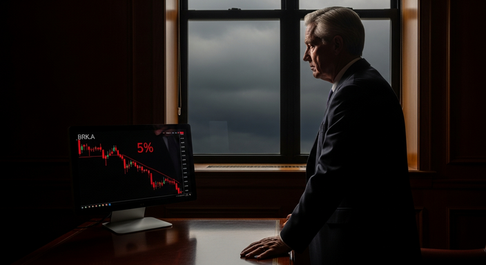 【即時新聞】波克夏Q4獲利重摔與接班人信件引發股價單日大跌5％