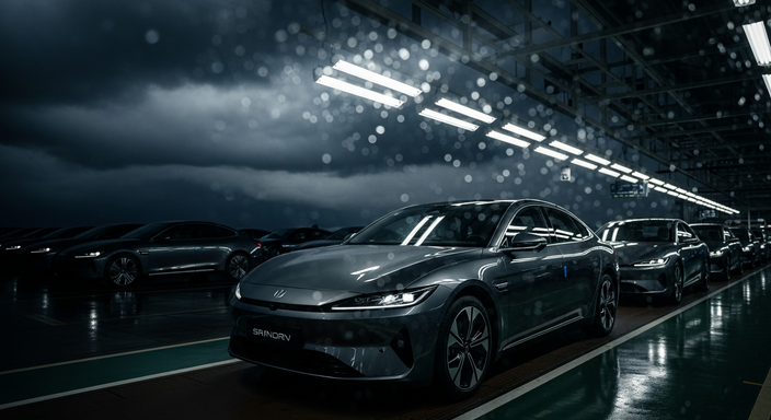 【即時新聞】比亞迪二月銷量重挫逾四成創三年最大跌幅,吉利汽車藉出口優勢超車奪冠