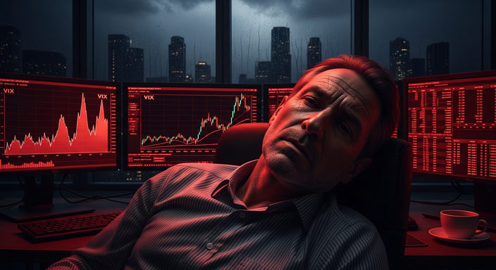 【即時新聞】中東戰火升溫恐慌指數VIX一度衝破25點，專家示警22點關鍵防線