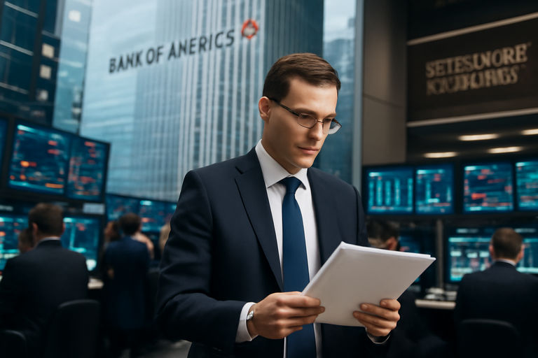 【美股動態】美國銀行股價微漲，巴郡減持引發市場關注