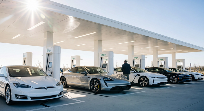 【即時新聞】EVgo逆勢突圍首度達成年度獲利，第四季營收激增75％並看好能源自主