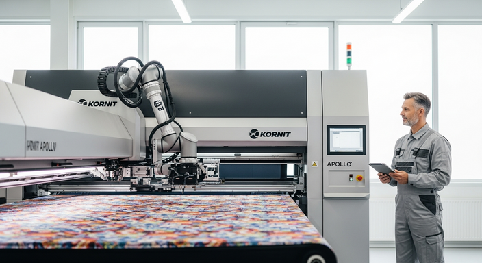 【即時新聞】擴大數位印花產能布局，Kornit Digital 獲英國客戶加購 Apollo 系統