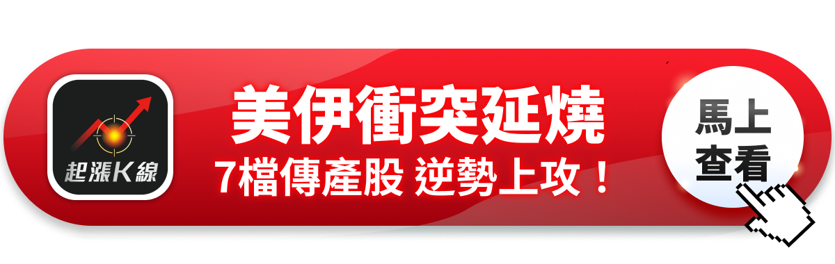 【最新消息】美伊衝突持續延燒，「7檔傳產股」逆勢上攻！