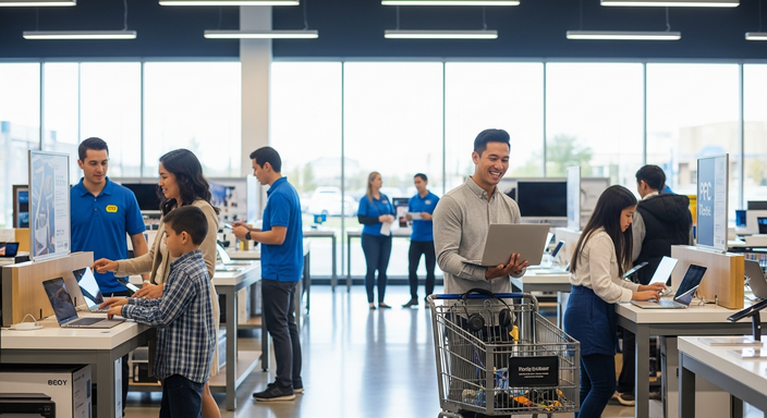 【即時新聞】百思買財報超預期股價飆漲逾7％，PC換機潮與毛利率優化成關鍵
