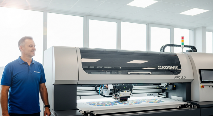 【即時新聞】數位印花廠Kornit Digital獲英國客戶追單,導入第二套Apollo系統