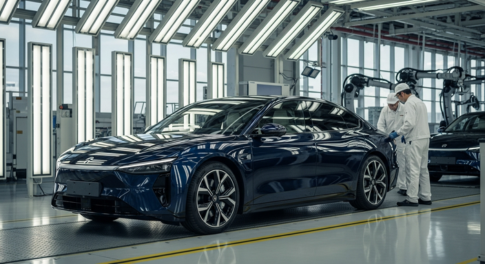 【即時新聞】蔚來汽車二月交付量年增近六成，多品牌策略奏效推升累計交付突破百萬輛