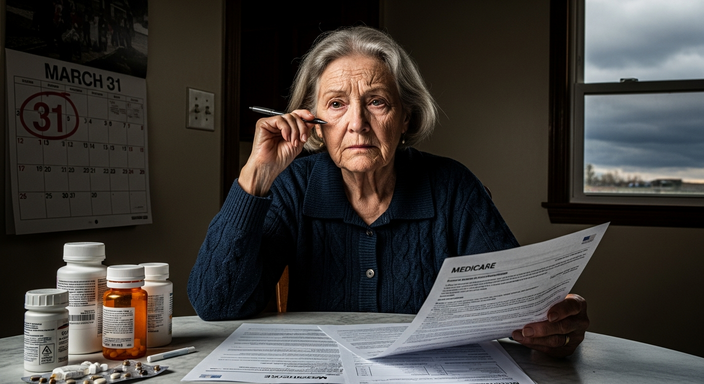【即時新聞】退休族把握3月31日最後期限，Medicare Advantage更改計畫僅剩不到一個月