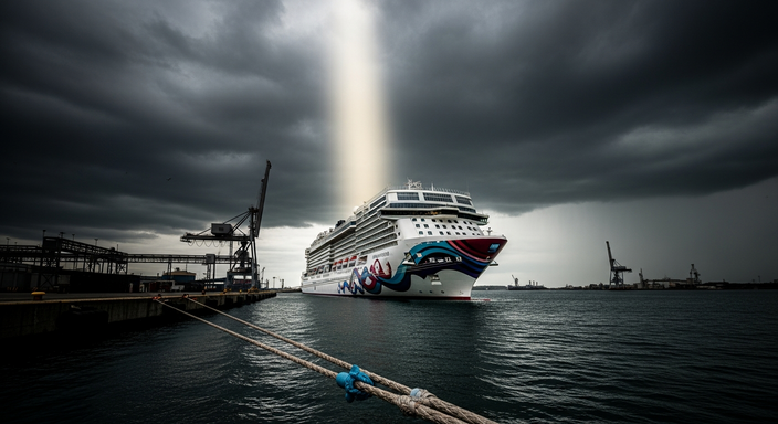 【即時新聞】挪威郵輪財報營收未達標且全年獲利指引疲軟致盤前股價大跌逾7％