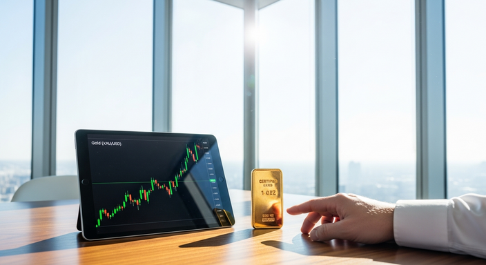 【即時新聞】週末交易洩天機，黃金代幣大漲暗示週一金價開盤恐跳升近2％