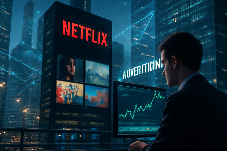 【美股動態】Netflix領袖減持卻連七漲,廣告變現點火股價