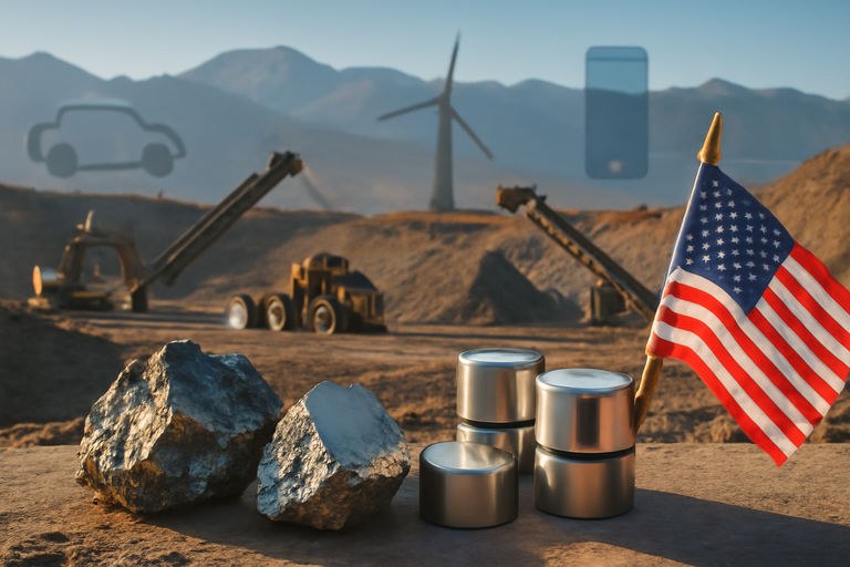 【美股動態】MPMaterials稀土潛力股價或存長期增長機會