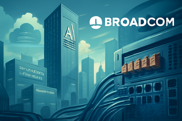 【美股動態】博通AI接單強勁，股價跳升