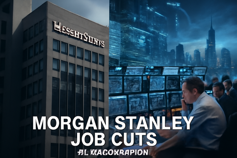 【美股動態】摩根士丹利裁員2500人，AI推動金融業重塑