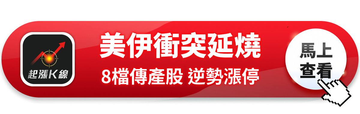 【最新消息】美伊衝突持續擴大,「8檔傳產股」逆勢漲停!