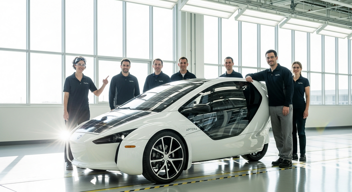 【即時新聞】Aptera Motors首輛太陽能車下線！擁五萬張訂單潛在營收逾20億美元