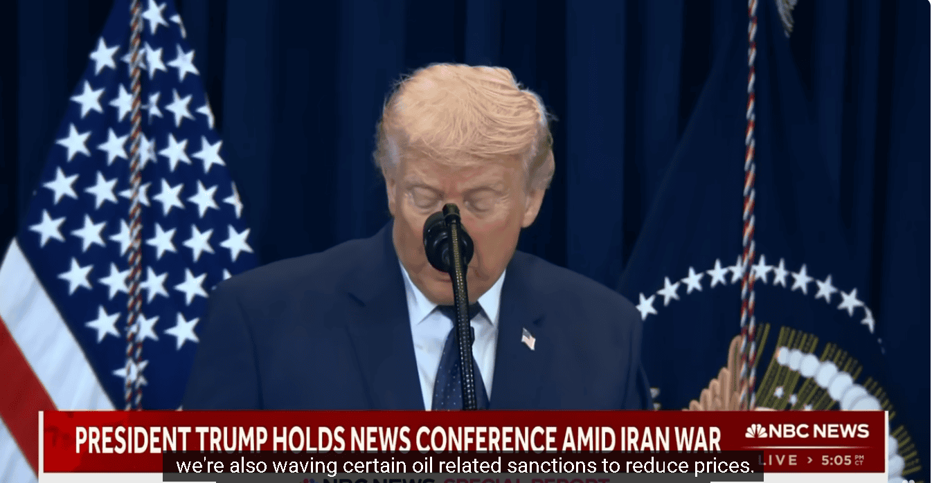 【匯金油整理】川普：「取消部分制裁降低油價」