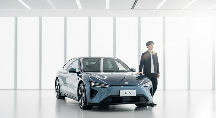 【即時新聞】蔚來首度實現單季獲利里程碑，強勁營收帶動盤前股價上揚約5％