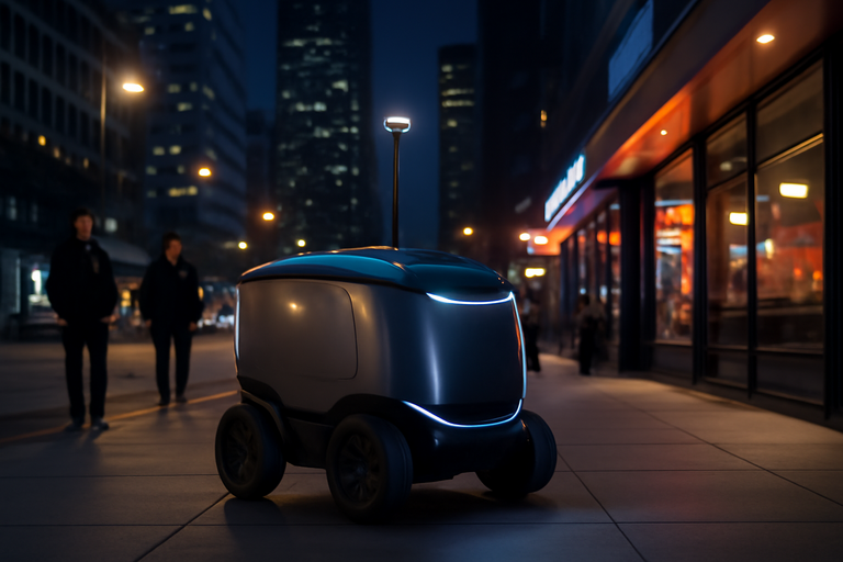 【美股動態】機器人送餐股價微幅上揚，財報預期持續承壓