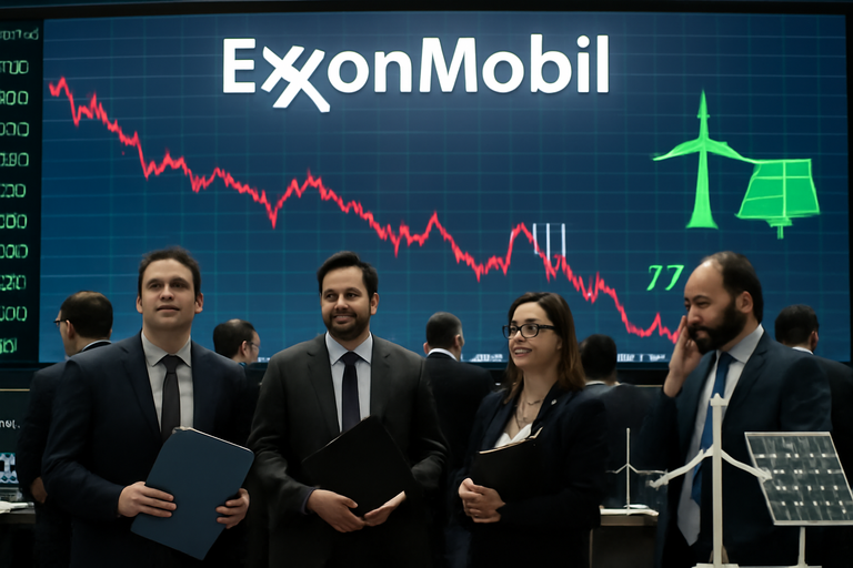 【美股動態】埃克森美孚油價高點恐慌消退，投資人宜觀望