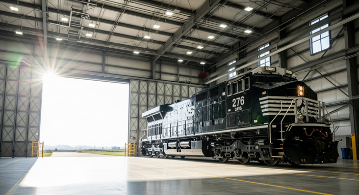 【即時新聞】諾福克南方鐵路升級96輛機車,攜手開拓重工提升運力並優化營運效率