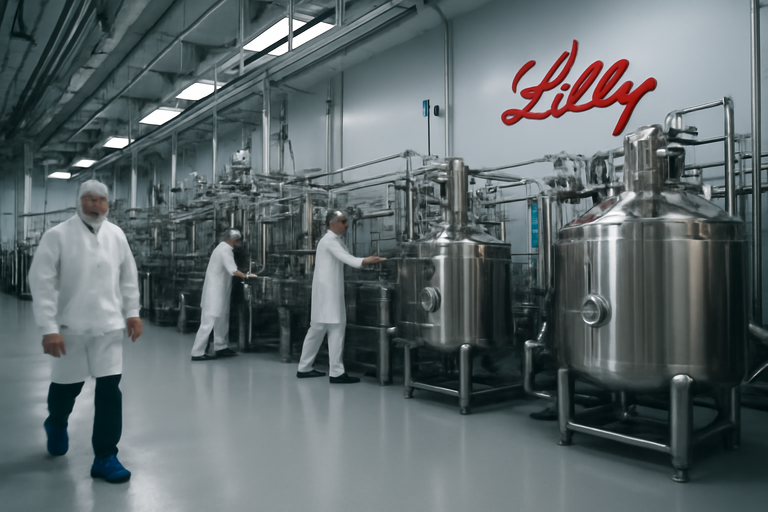 【美股動態】禮來口服減重藥臨批在即，產能先行點火長多